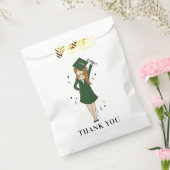  meisje Avatar | Afstuderen van de middelbare scho Bedankzakje (Gezegeld)