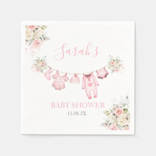Meisje Baby Kleding Baby shower Servet