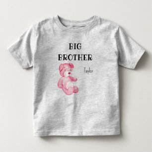 Meisje Baby Shower Kleding Cute Big Brother 2T - 5 Kinder Shirts