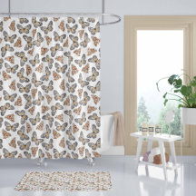 Meisje Badkamer Decor, Monarch Butterfly