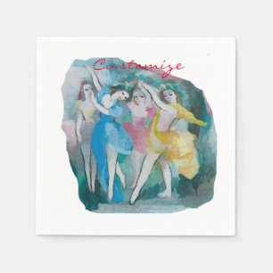 Meisje Ballerina Dansers Thunder_Cove Servet