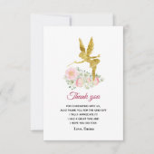 meisje bedankt je kaart (Voorkant)