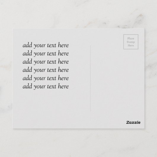 meisje bedankt je kaart (Achterkant)