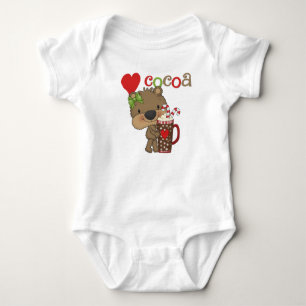 Meisje Beer Cacao Liefde Romper