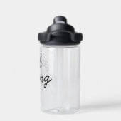 meisje bende schattige moderne feministische meisj waterfles (Achterkant)