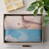 Meisje bij het strand 5 Decoupage Paper Tissuepapier (Geschenk)