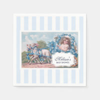 meisje bij vervoer van lammeren Baby shower