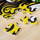 Meisje Bloem Suiker Schedel Legpuzzel (Zijkant)