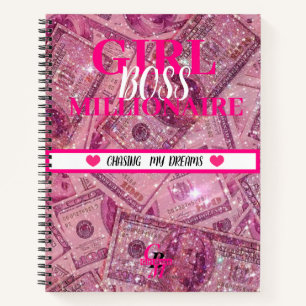 MEISJE BOSS MILLIONAIRE, MIJN NOTITIEBOEK DREAMS K