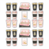 Meisje Boss Vrouwen Hoge Mode Planner Decals Sticker (Voorkant)