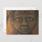 Meisje Briefkaart (Voorkant / Achterkant)