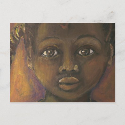 Meisje Briefkaart (Voorkant)