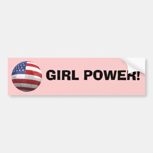 MEISJE. BUMPERSTICKER (Voorkant)