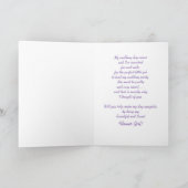 MEISJE DAT DE BLOEMEN strooit - UITNODIGING BRUIDS (Binnen)