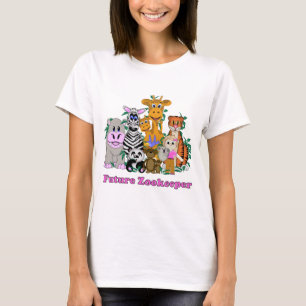 Meisje dat Dierenverzorger wil worden T-shirt