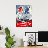Meisje dat hij achterliet poster (Thuiskantoor)