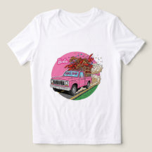 Meisje dat houdt van Crawfish Truck T-shirt! 🚚💖