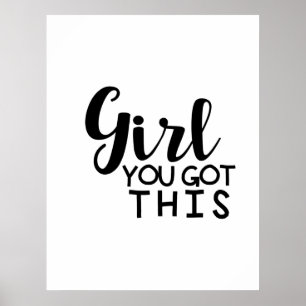 Meisje dat je hebt poster