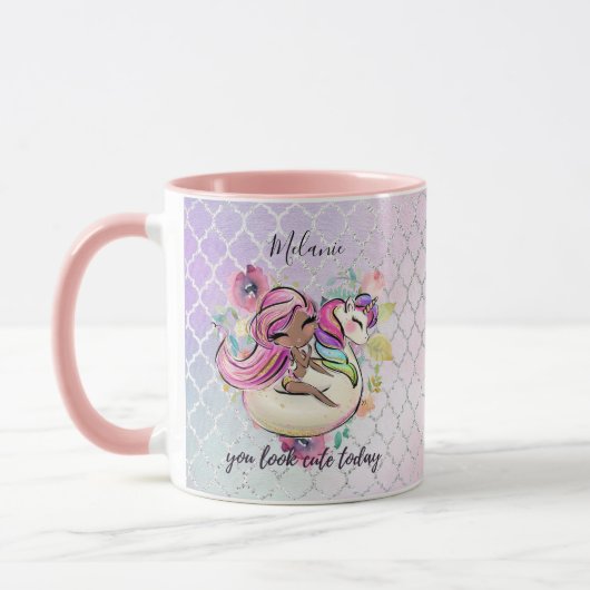  meisje DAT JE VANDAAG NAUWKEURIG ZIET Mok (Links)