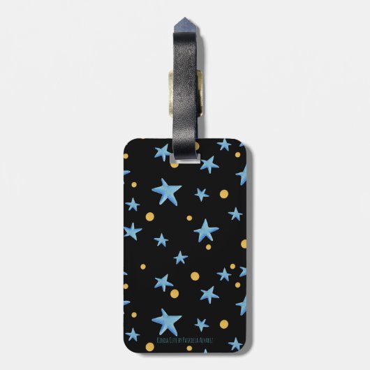 Meisje dat ritmische gymnastiek met ballbagage ver bagagelabel (Achterkant verticaal)