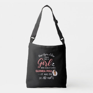 Meisje dat van de Guinese varkens houdt Funny Guin Crossbody Tas