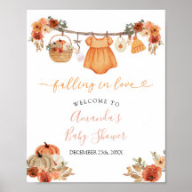 Meisje dat verliefd wordt Kleding Baby Shower Welk