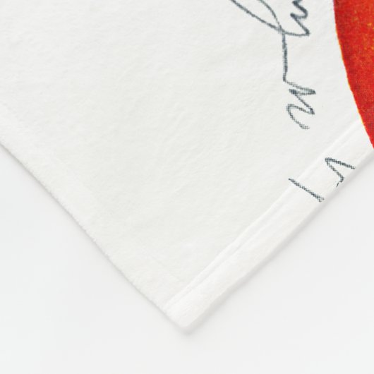 Meisje dat vliegvliegtuigen stort fleece deken (Hoek)