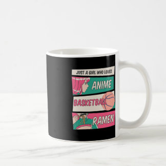 Meisje die houdt van anime basketbal en Ramen Kawa Koffiemok