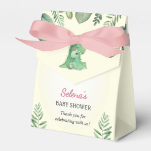 Meisje Dinosaur Baby Shower Strooigoed Zakje Bedankdoosjes