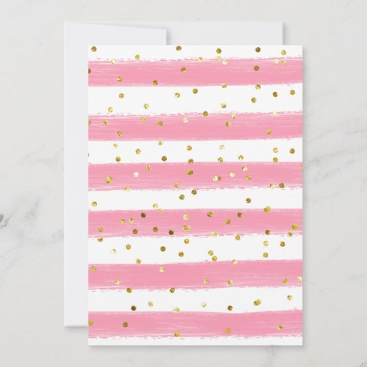 MEISJE DINOSAURUS 1e VERJAARDAG uitnodiging (Achterkant)