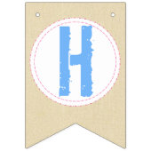 Meisje Dinosaurus Banner Roze Dinosaurus Verjaarda (Tweede vlag)