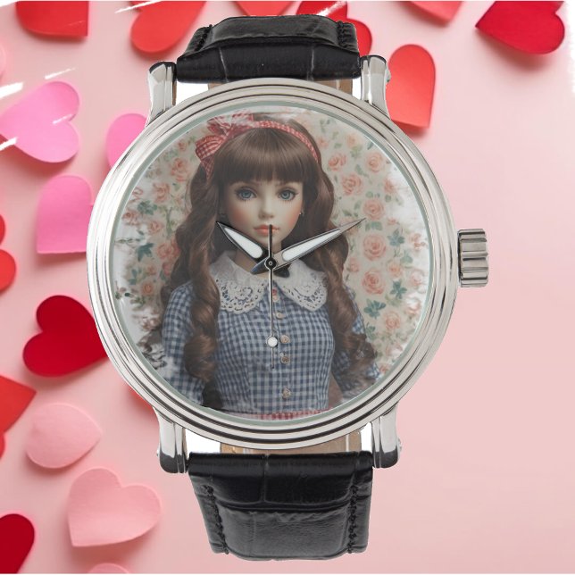  Meisje Doll Core Whimsical Horloge (Creator heeft geüpload)