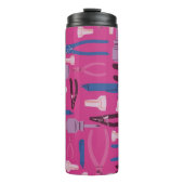 Meisje Elektricien, Bouw Thermosbeker (Voorkant)