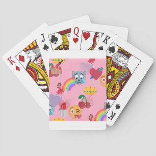 meisje emoji pokerkaarten