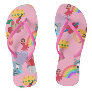 meisje emoji teenslippers sandalen