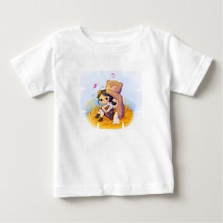 Meisje en Beer Peuter T-Shirt