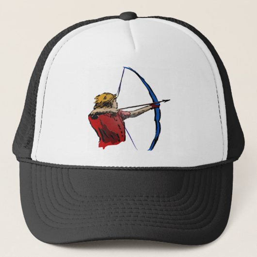 MEISJE EN BOW TRUCKER PET (Voorkant)