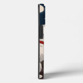 Meisje en Hond Monogram Case-Mate iPhone Case (Achterkant / Rechts)