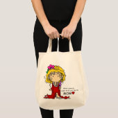 Meisje enkel zoals het bolsazak van het Mamma Tote Bag (Voorkant (product))