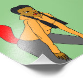 meisje foto afdruk (Hoek)