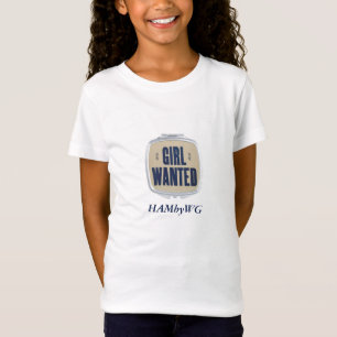 Meisje Gezocht - HAMbyWG Bella Fitted Babydoll T T-shirt