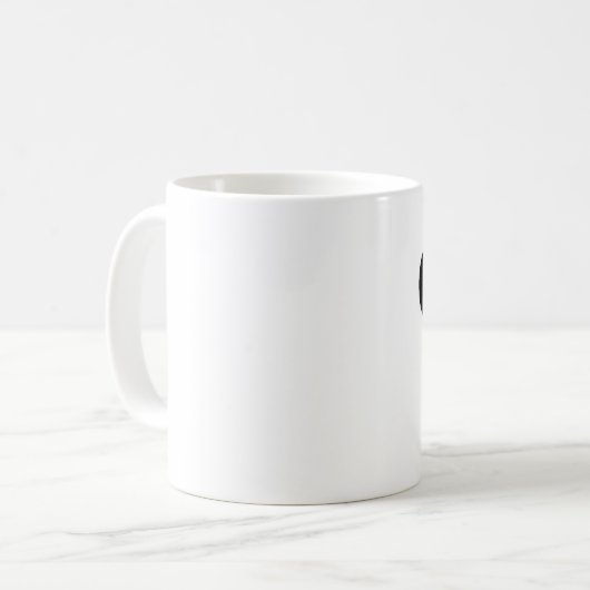 Meisje, grappige mug koffiemok (Voorkant links)