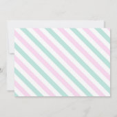 Meisje Gymnastiek Foto Kaart (Achterkant)