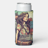 Meisje heeft bagage (Seltzer Voorkant)