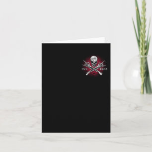 Meisje Houd Mijn Oorbellen Beeld van Vrijheid Grap Kaart