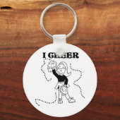 Meisje I Cheer Sleutelhanger (Voorkant)
