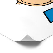 Meisje I Love Gymnastics Poster (Hoek)