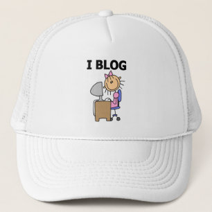 Meisje ik blog trucker pet