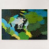 Meisje in de wilg legpuzzel (Horizontaal)