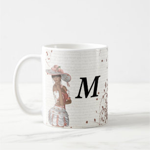 Meisje in de zomer pet koffiemok